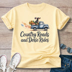 Country Roads and Doxie Rides T-Shirt